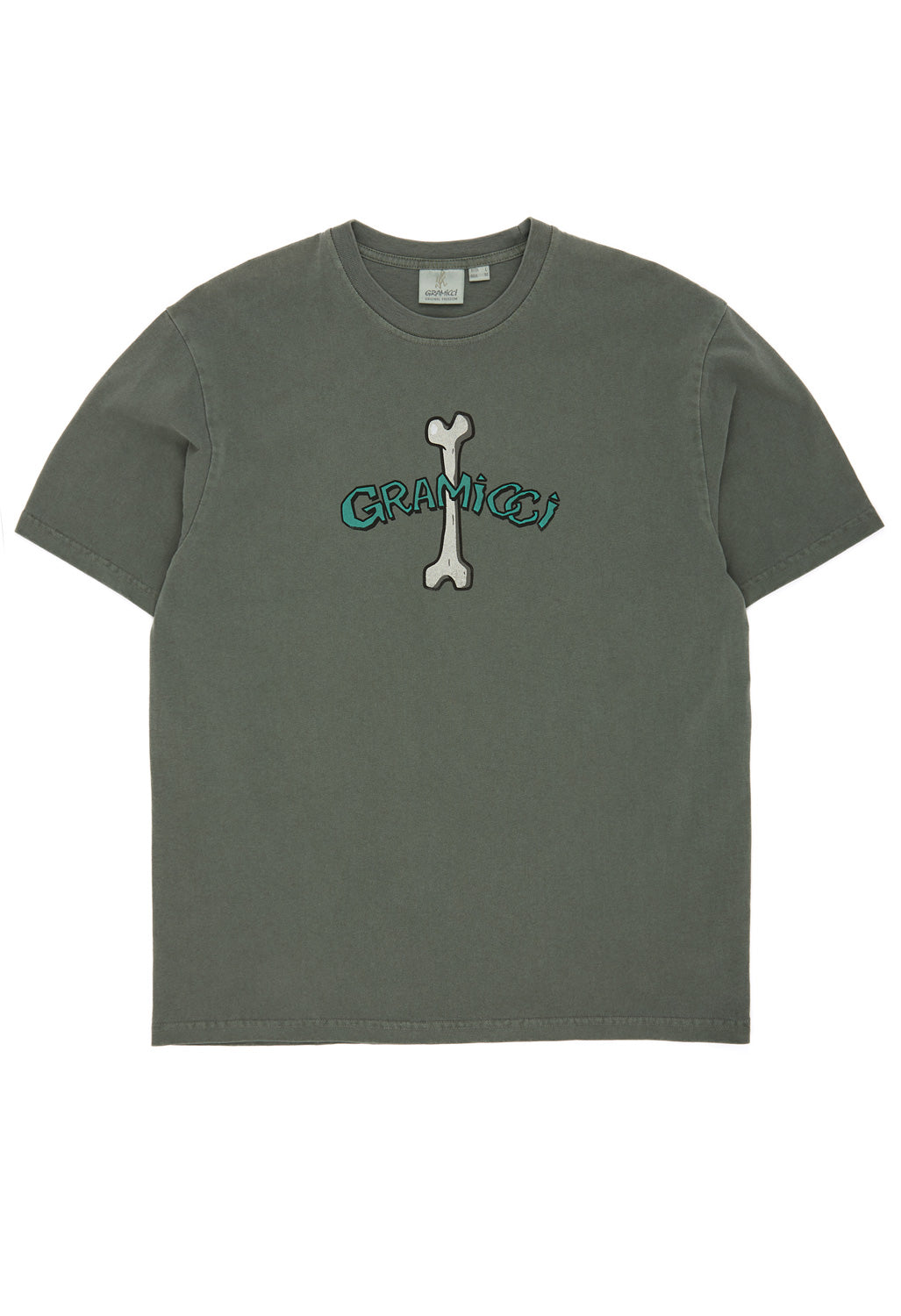 Gramicci Bone Tee Pigment Dyed - Sage Pigment