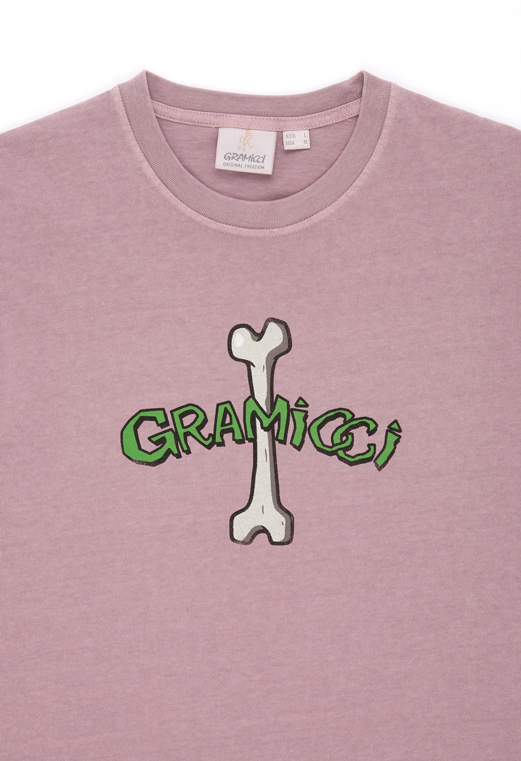 Gramicci Bone Tee Pigment Dyed - Lilac Pigment