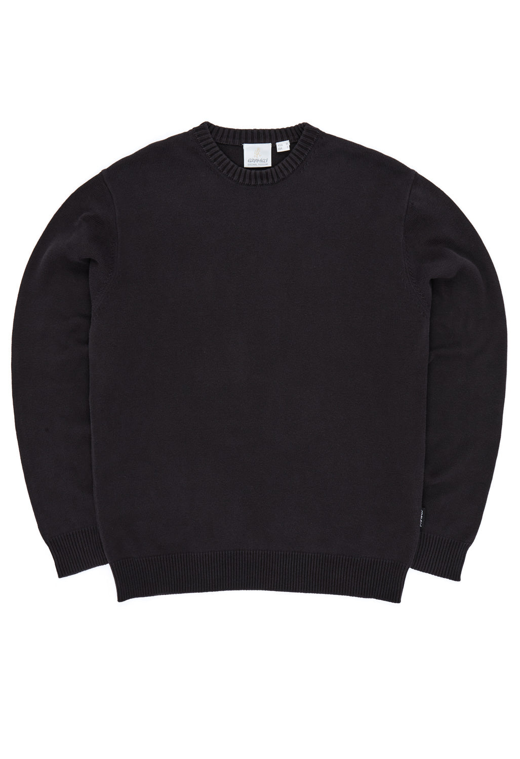 Gramicci Men's Cotton Knit Crew - Charcoal