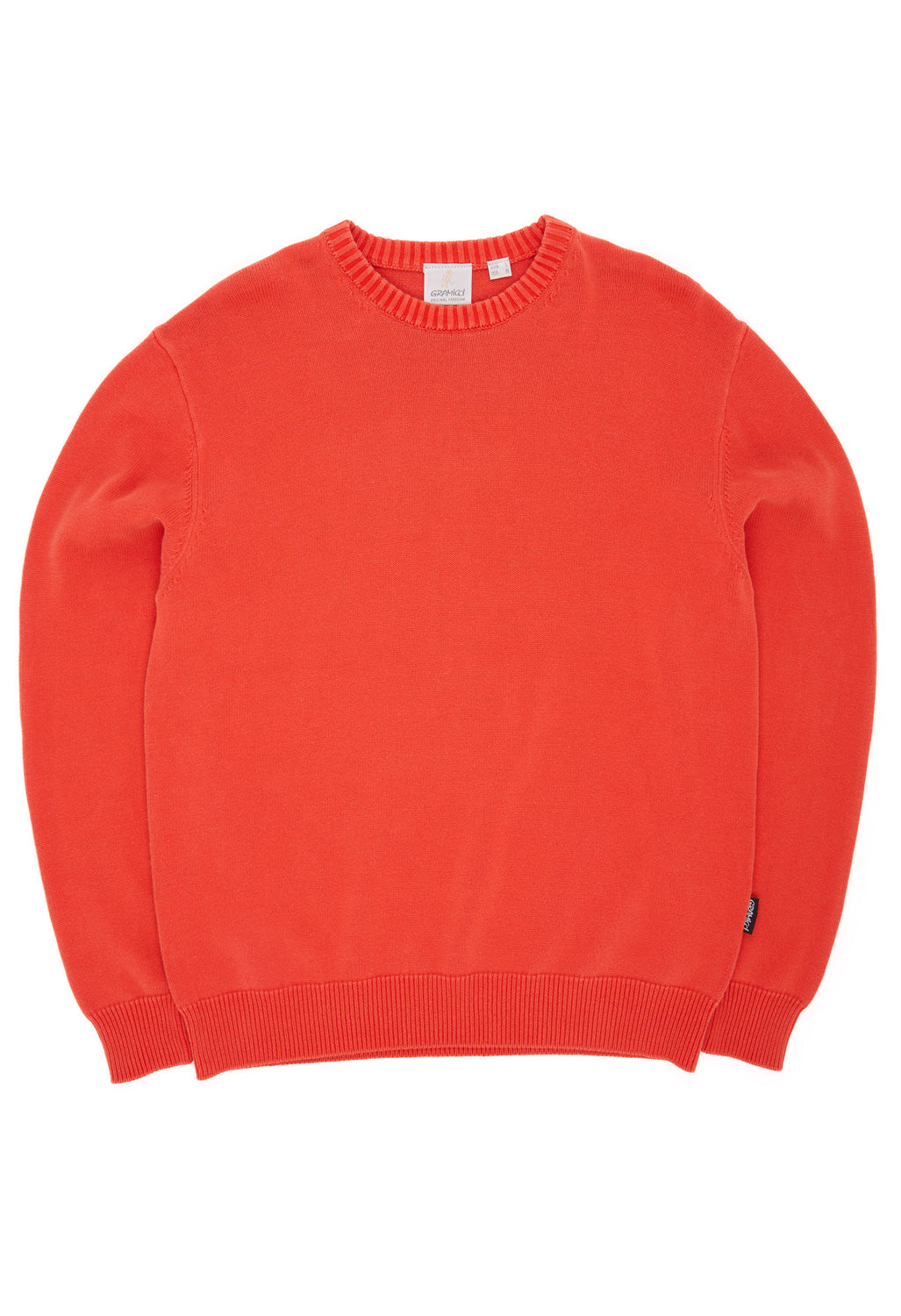 Gramicci Men's Cotton Knit Crew - Cayenne