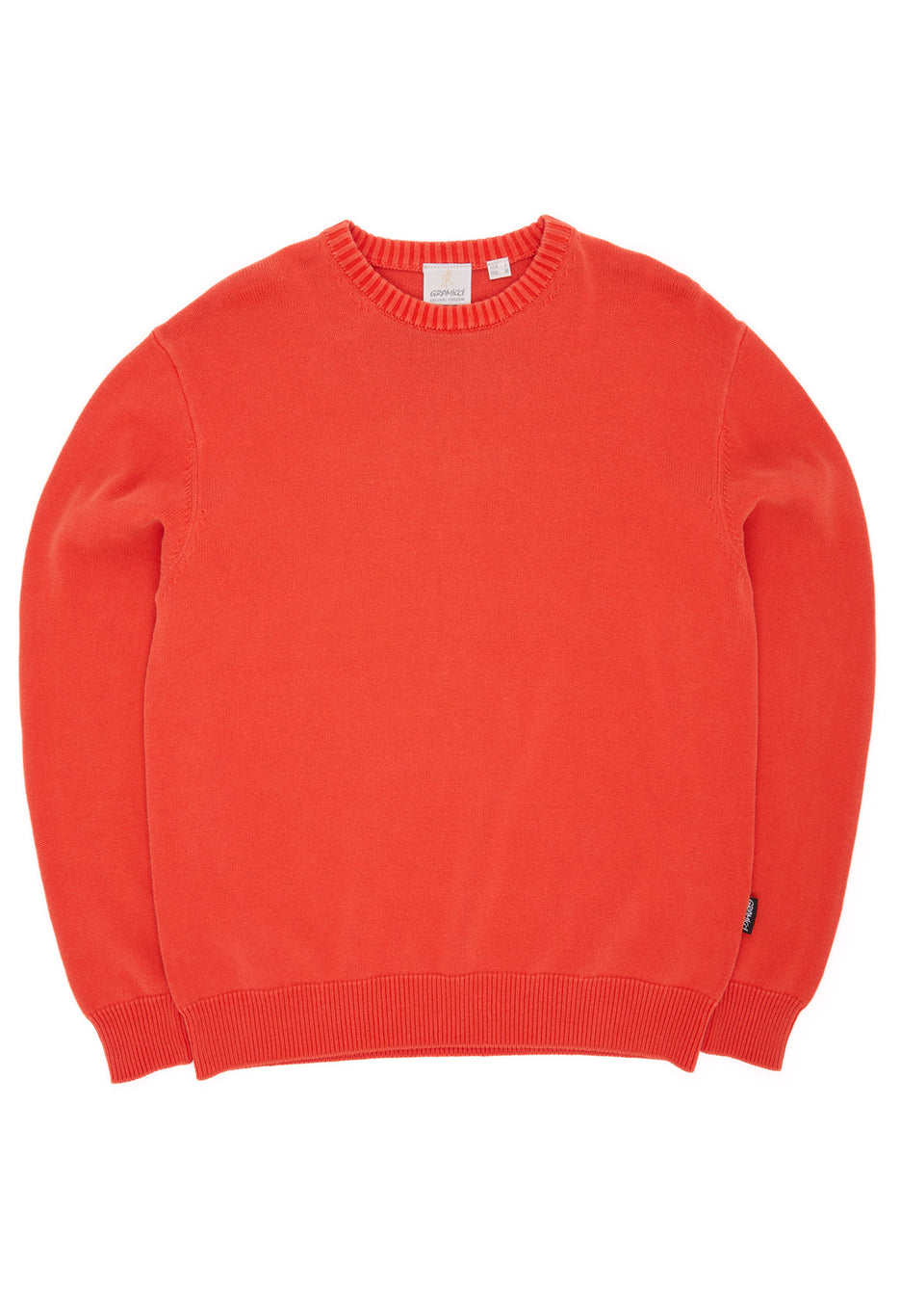Gramicci Men's Cotton Knit Crew - Cayenne