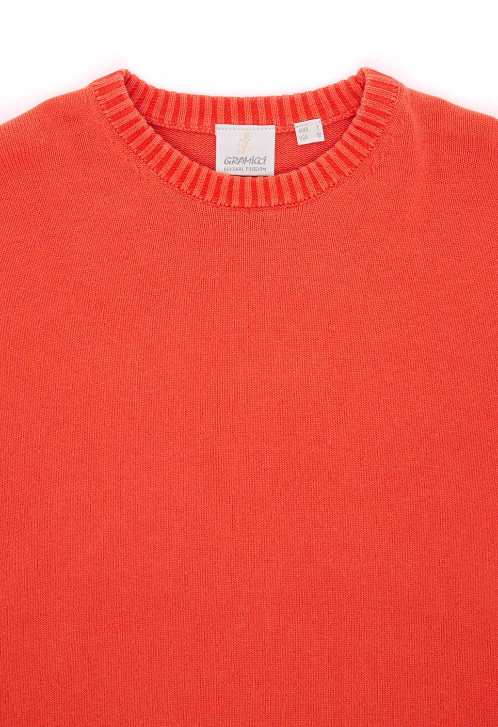 Gramicci Men's Cotton Knit Crew - Cayenne