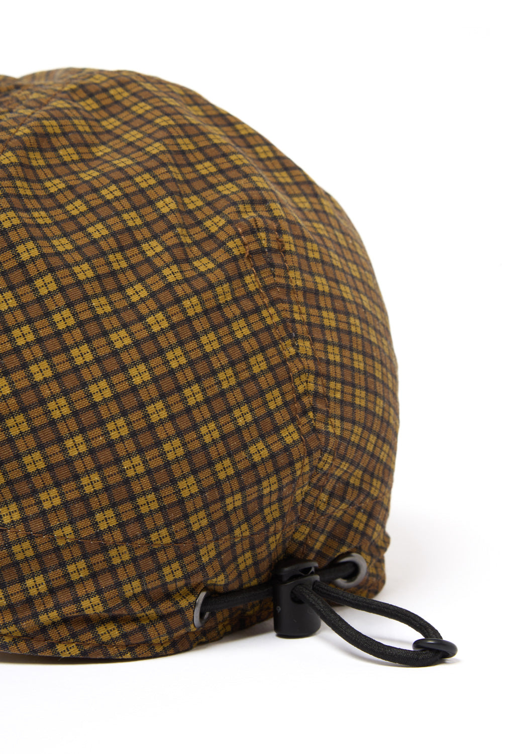 Gramicci Mini Check Nylon Cap - Brown Check