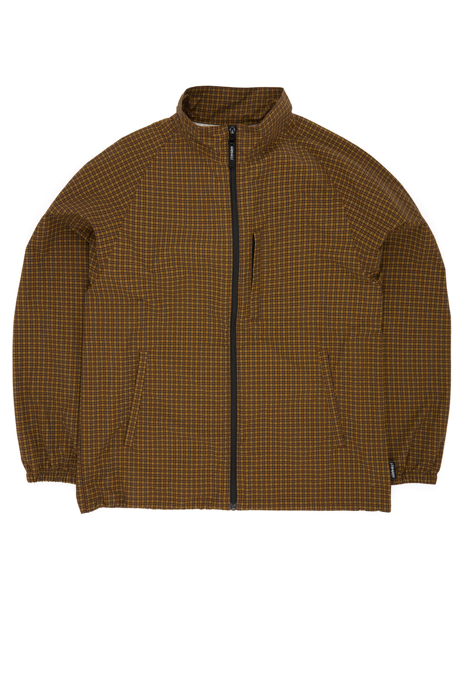 Gramicci Men's Mini Check Nylon Jacket - Brown Check