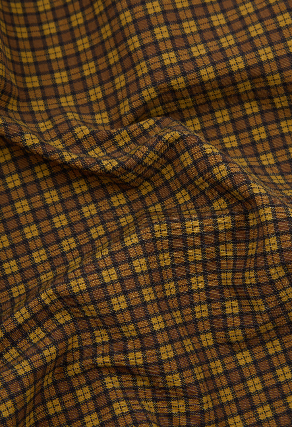 Gramicci Men's Mini Check Nylon Jacket - Brown Check