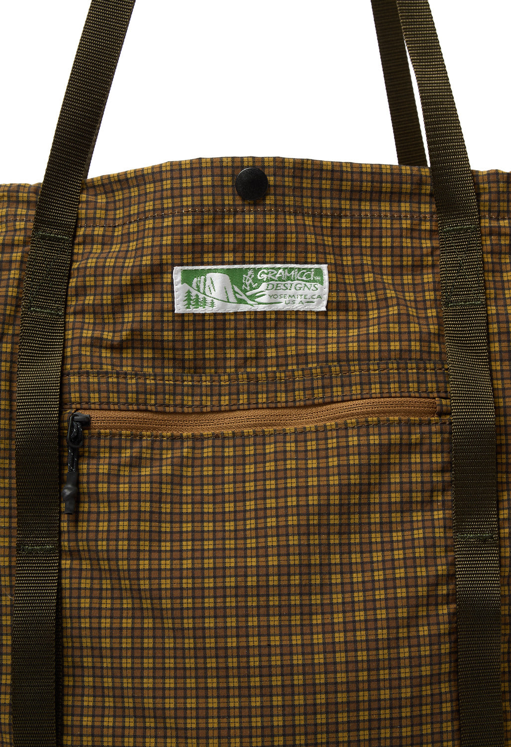 Gramicci Utility Tote Bag - Brown Check