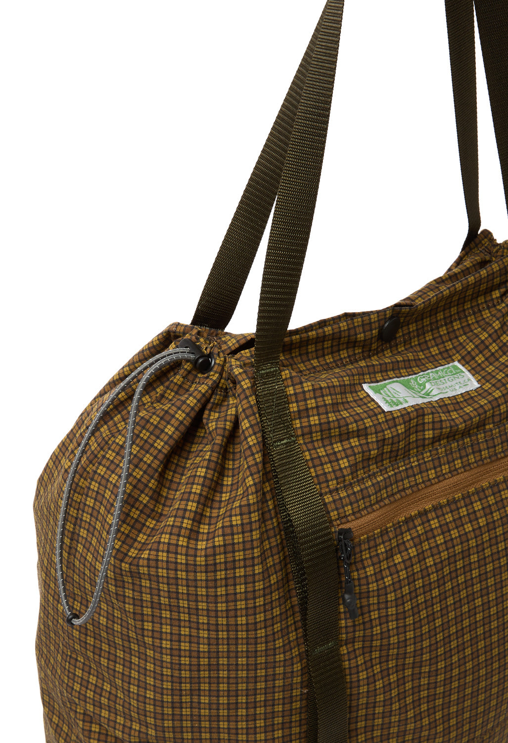 Gramicci Utility Tote Bag - Brown Check