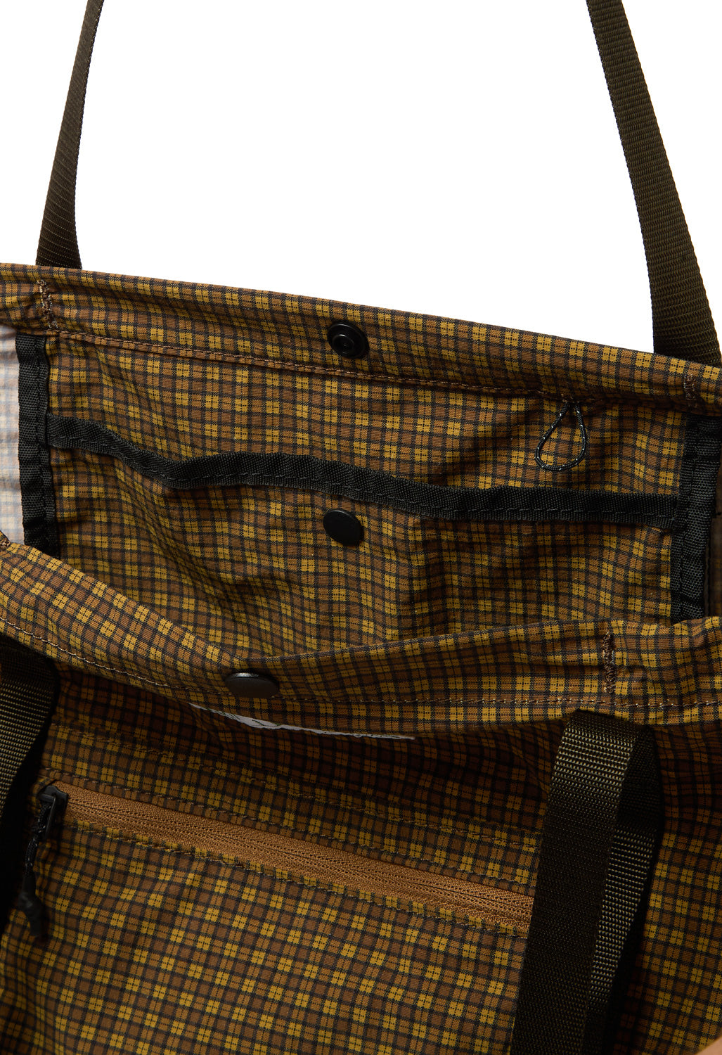 Gramicci Utility Tote Bag - Brown Check