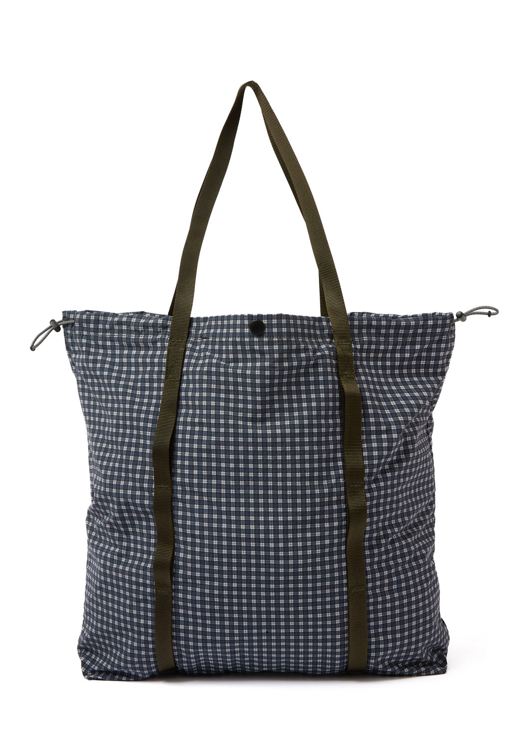 Gramicci Utility Tote Bag - Navy Check