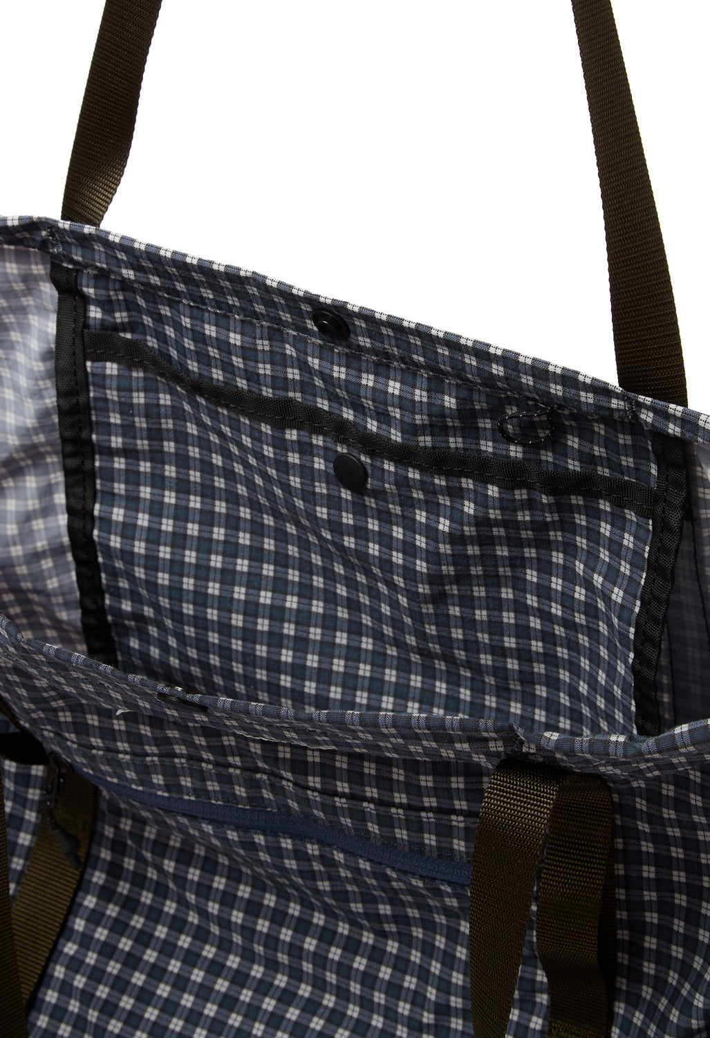 Gramicci Utility Tote Bag - Navy Check