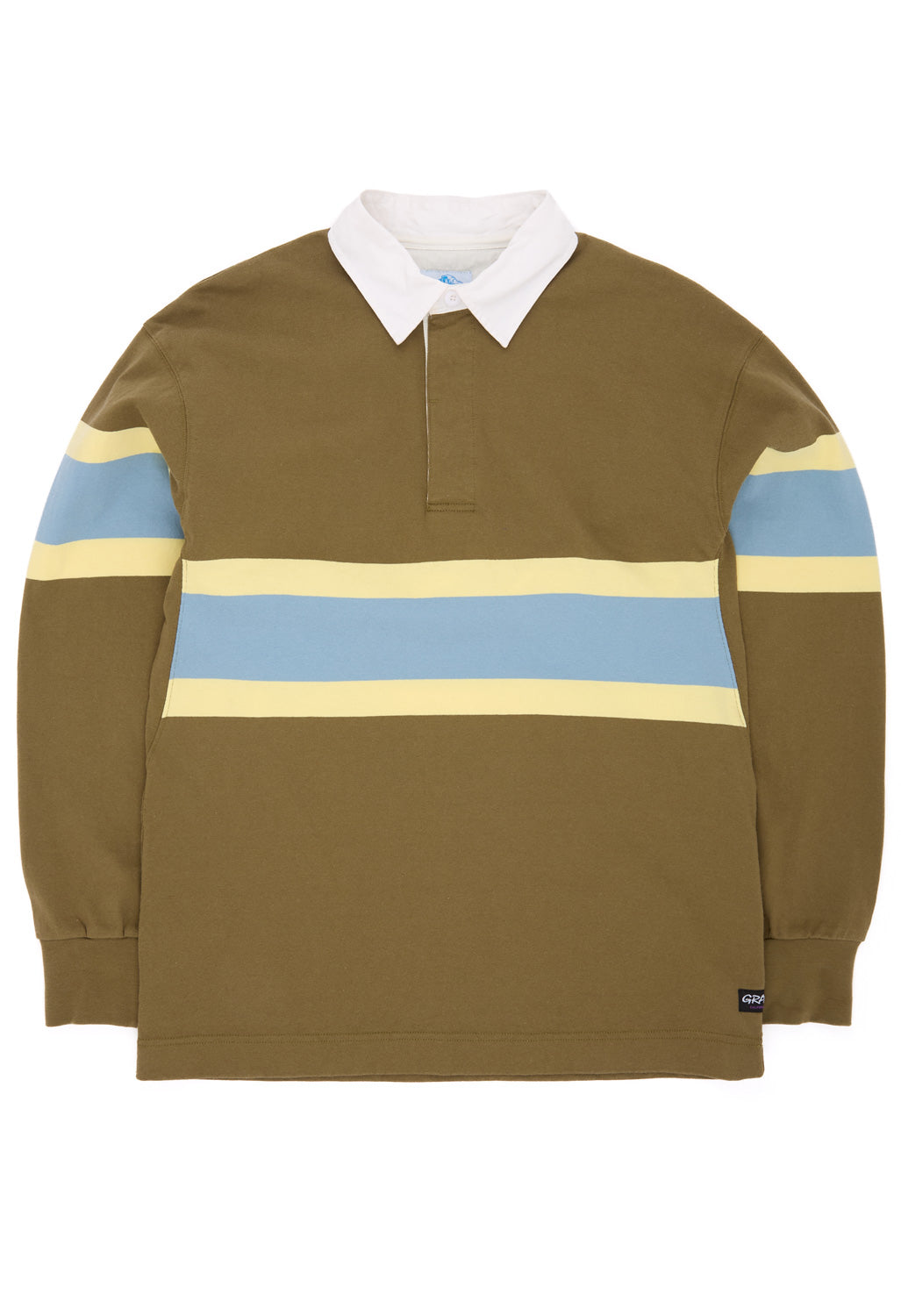 Gramicci Men's Langdon Rugby Shirt - Winter Olive