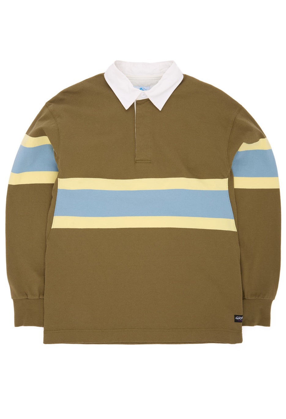 Gramicci Men's Langdon Rugby Shirt - Winter Olive