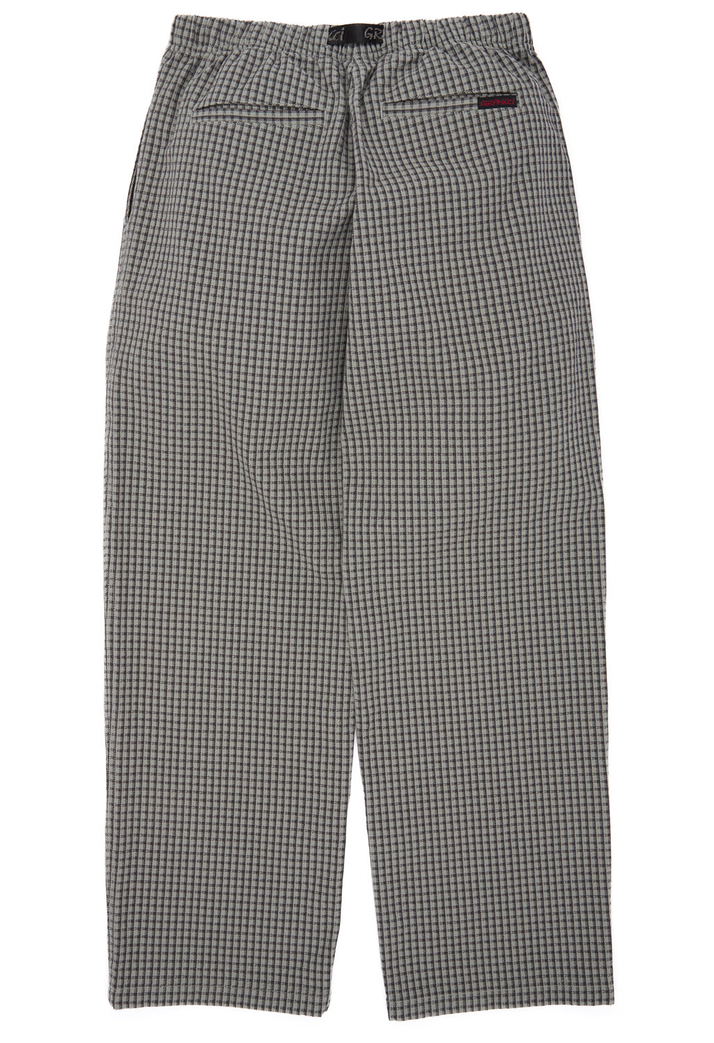 Gramicci Men's Dobby Plaid G Pants Straight Fit - Stone