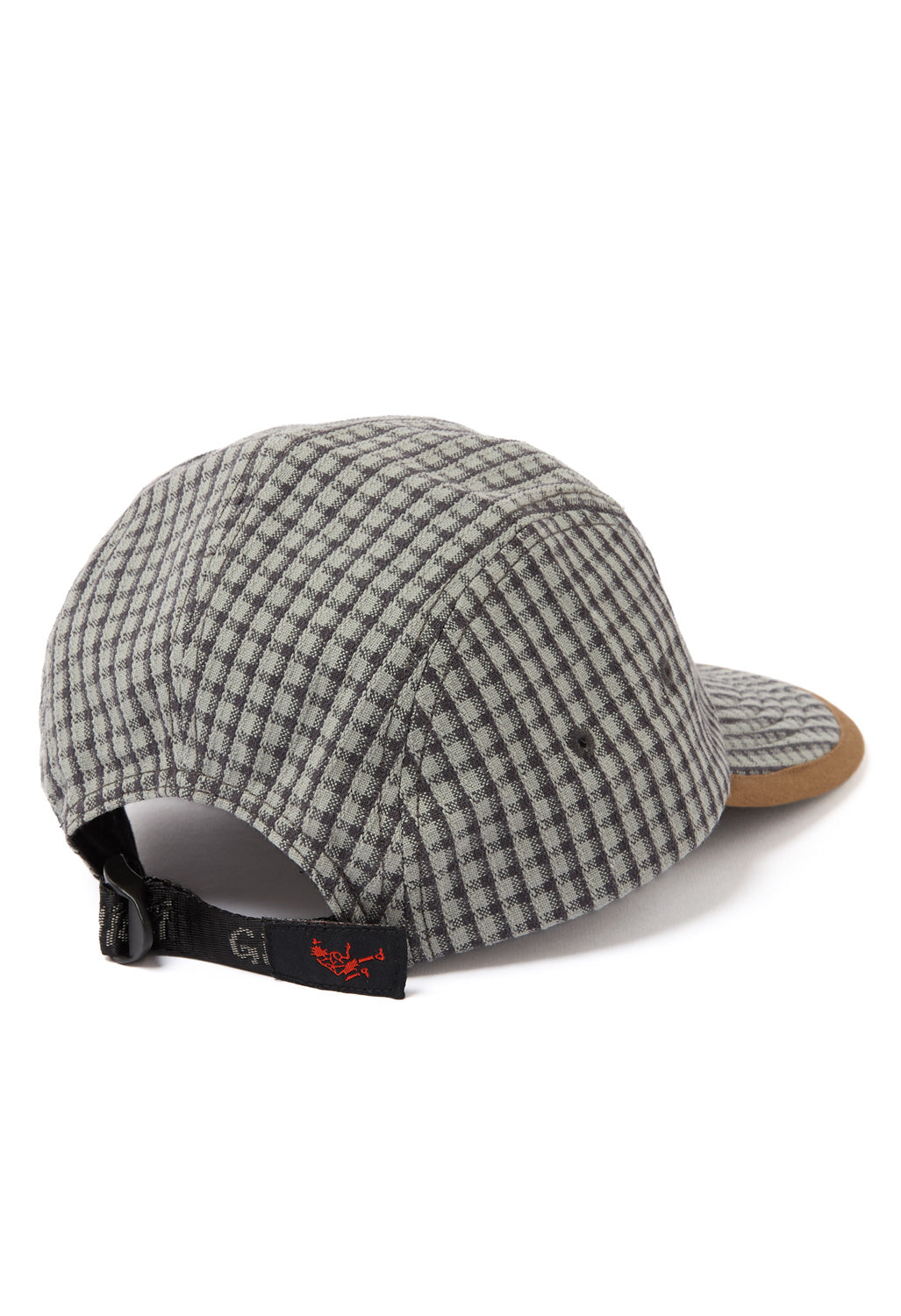Gramicci Dobby Plaid Long Bill Cap - Stone