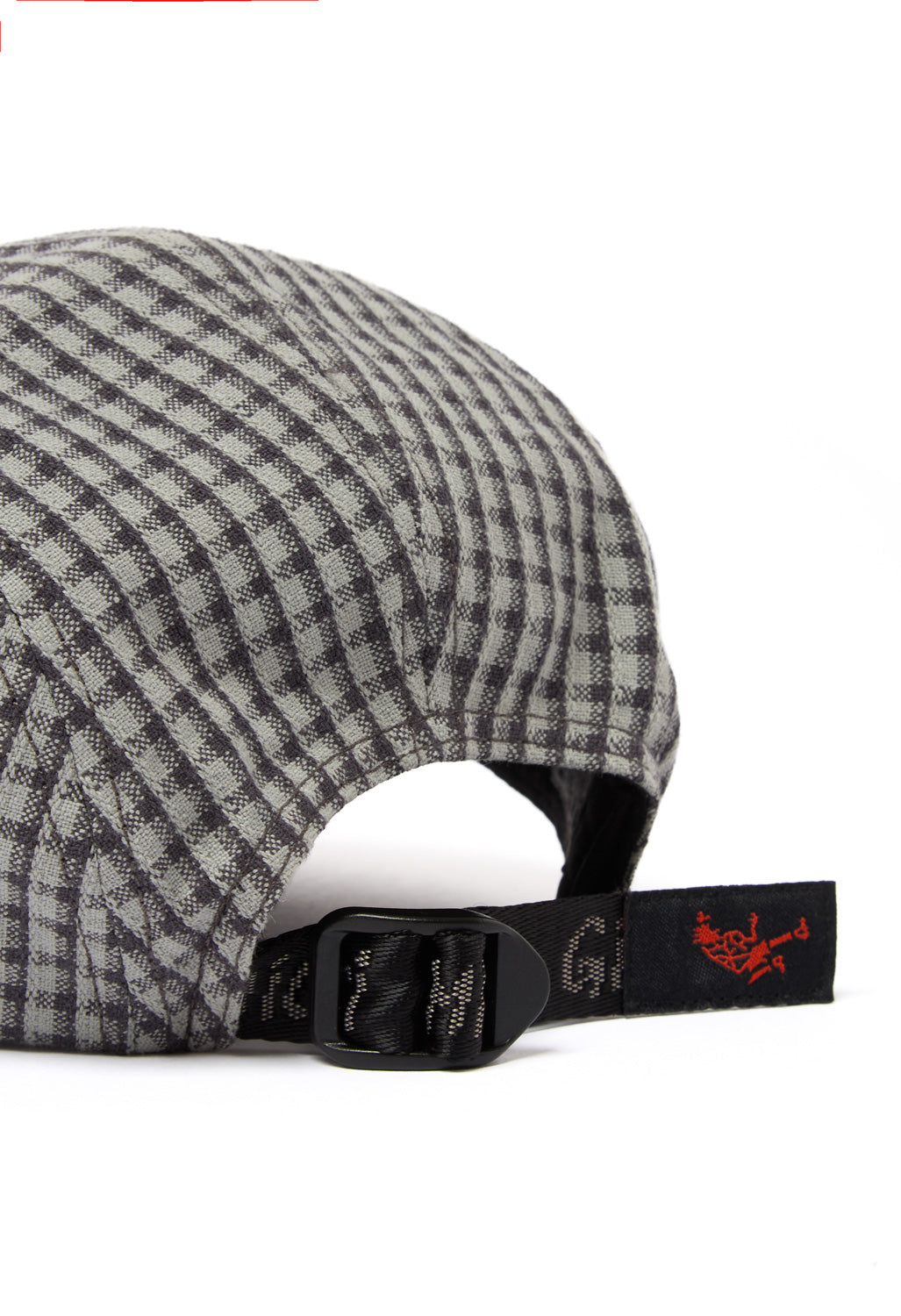 Gramicci Dobby Plaid Long Bill Cap - Stone