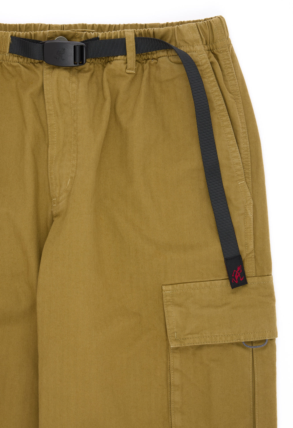 Gramicci Men's Herringbone Cargo Pants - Olive Drab