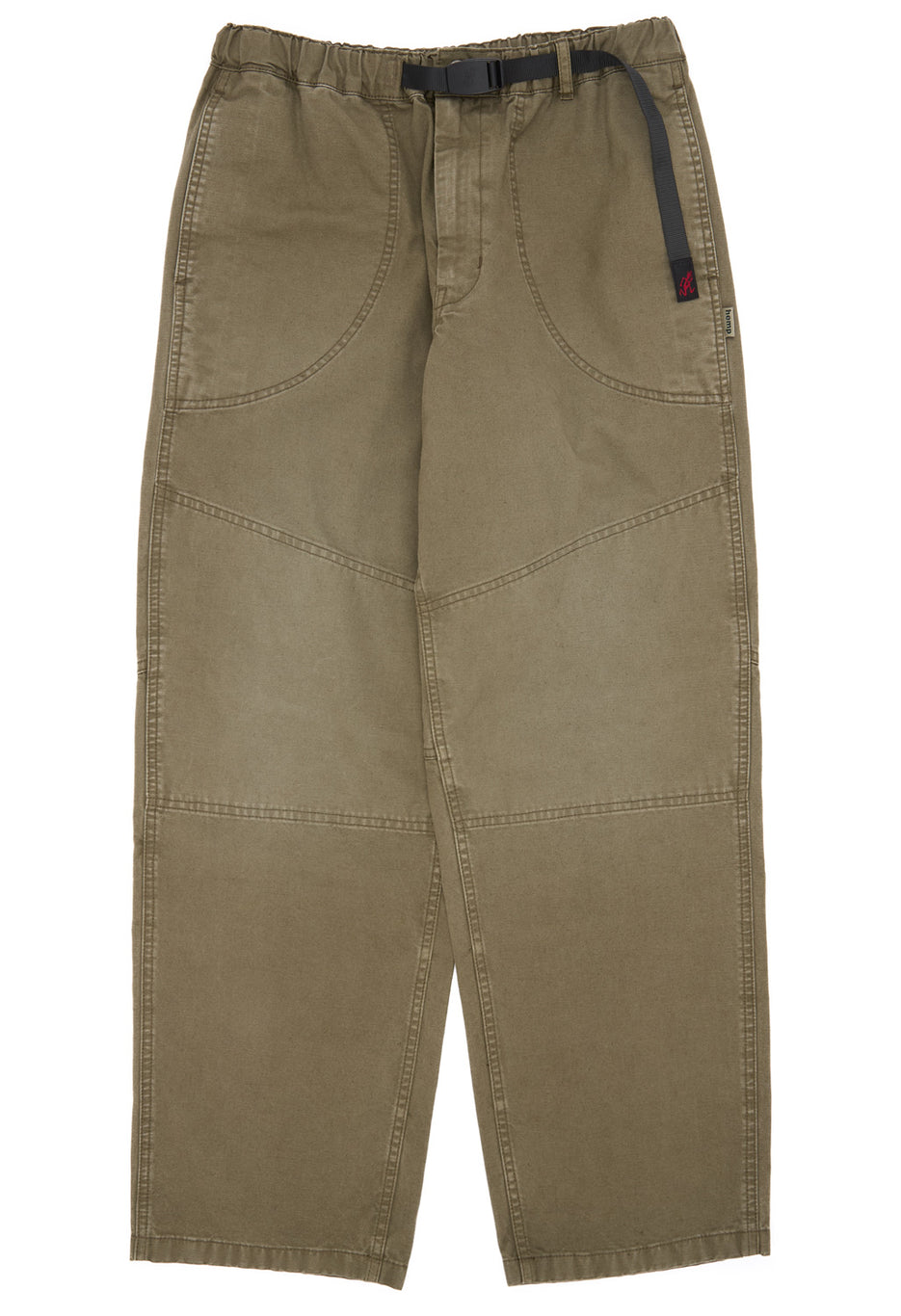 Gramicci Men's Hemp Canvas Double Knee Pants - Burnt Olive Pigment