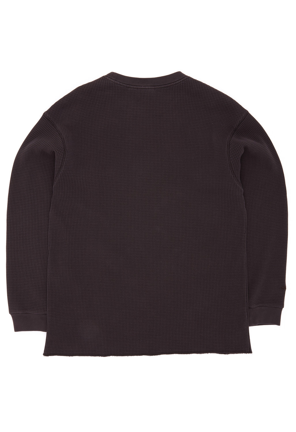 Gramicci Men's Waffle Crew - Fossil Pigment