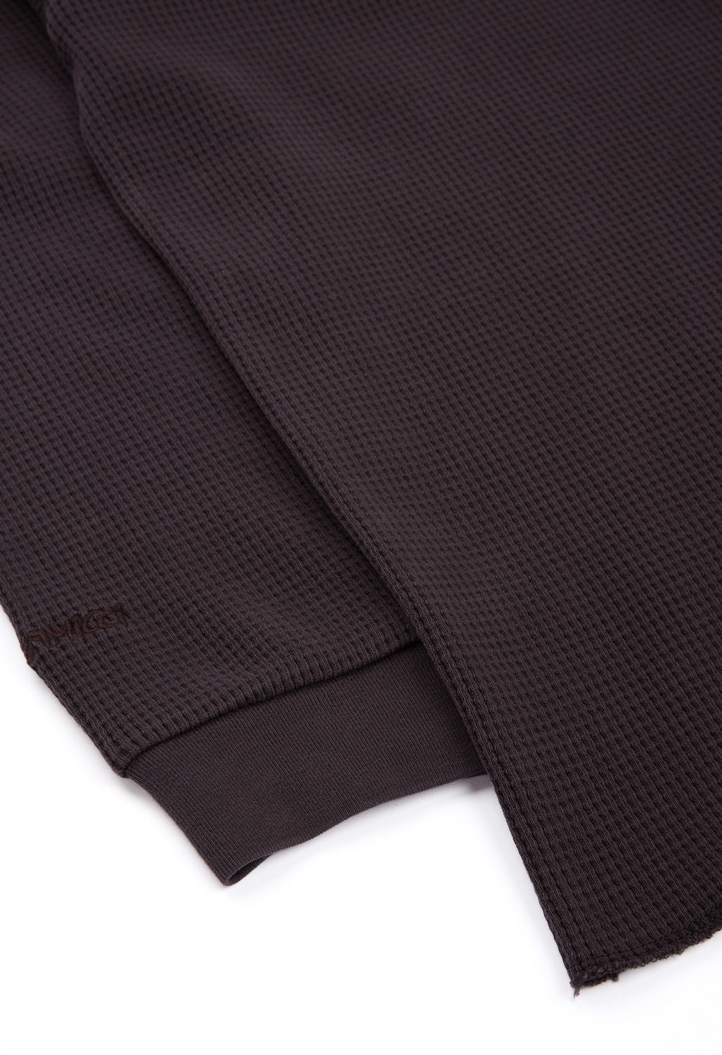Gramicci Men's Waffle Crew - Fossil Pigment