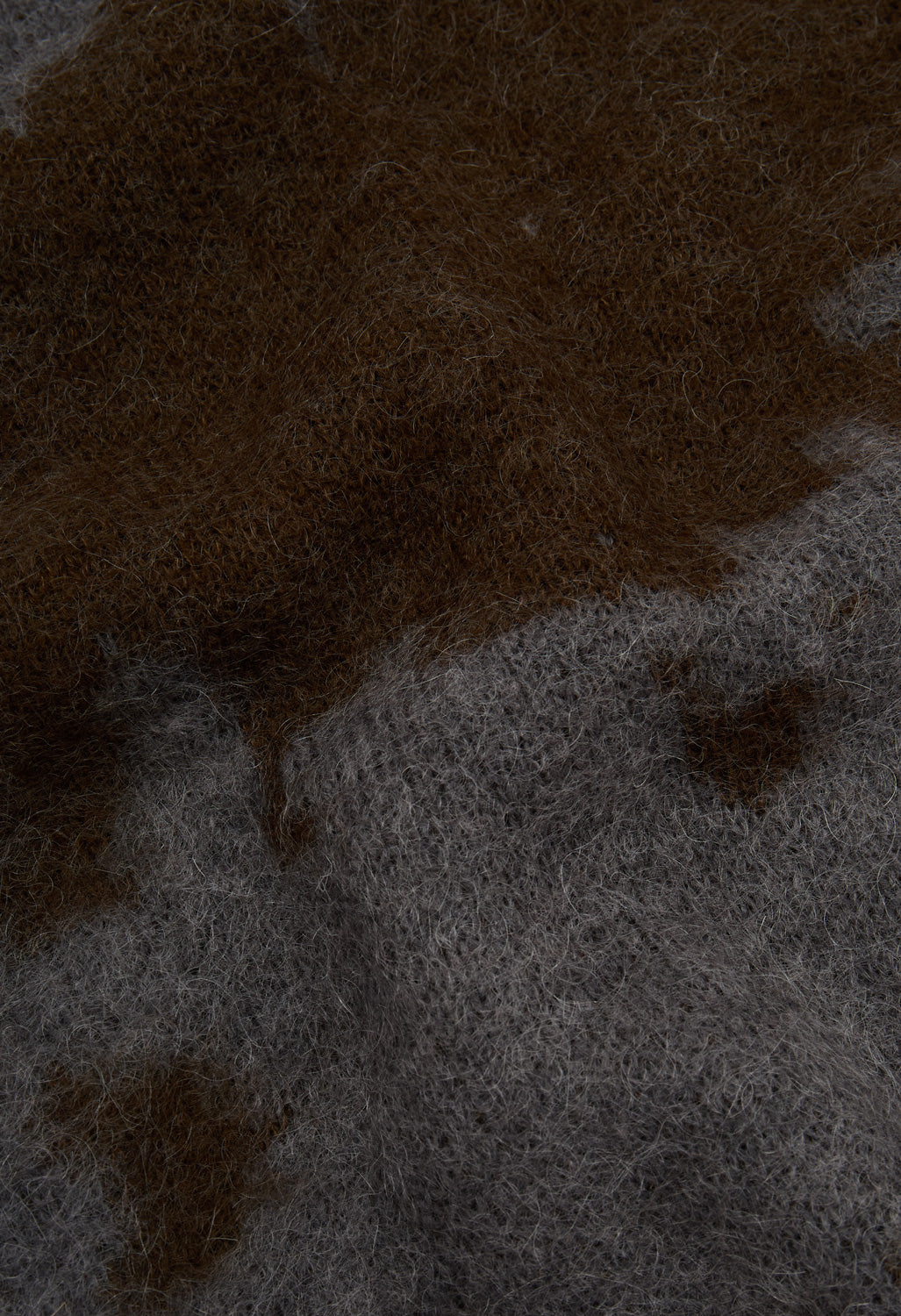 Gramicci Men's Mohair Splatter Sweater - Slate Splatter