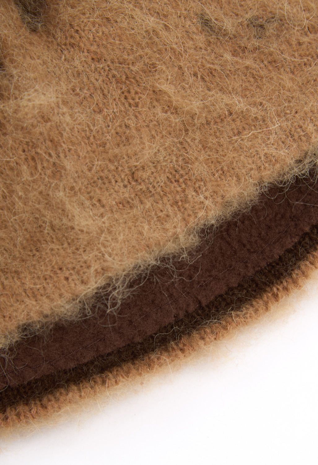 Gramicci Mohair Splatter Beanie - Taupe Splatter