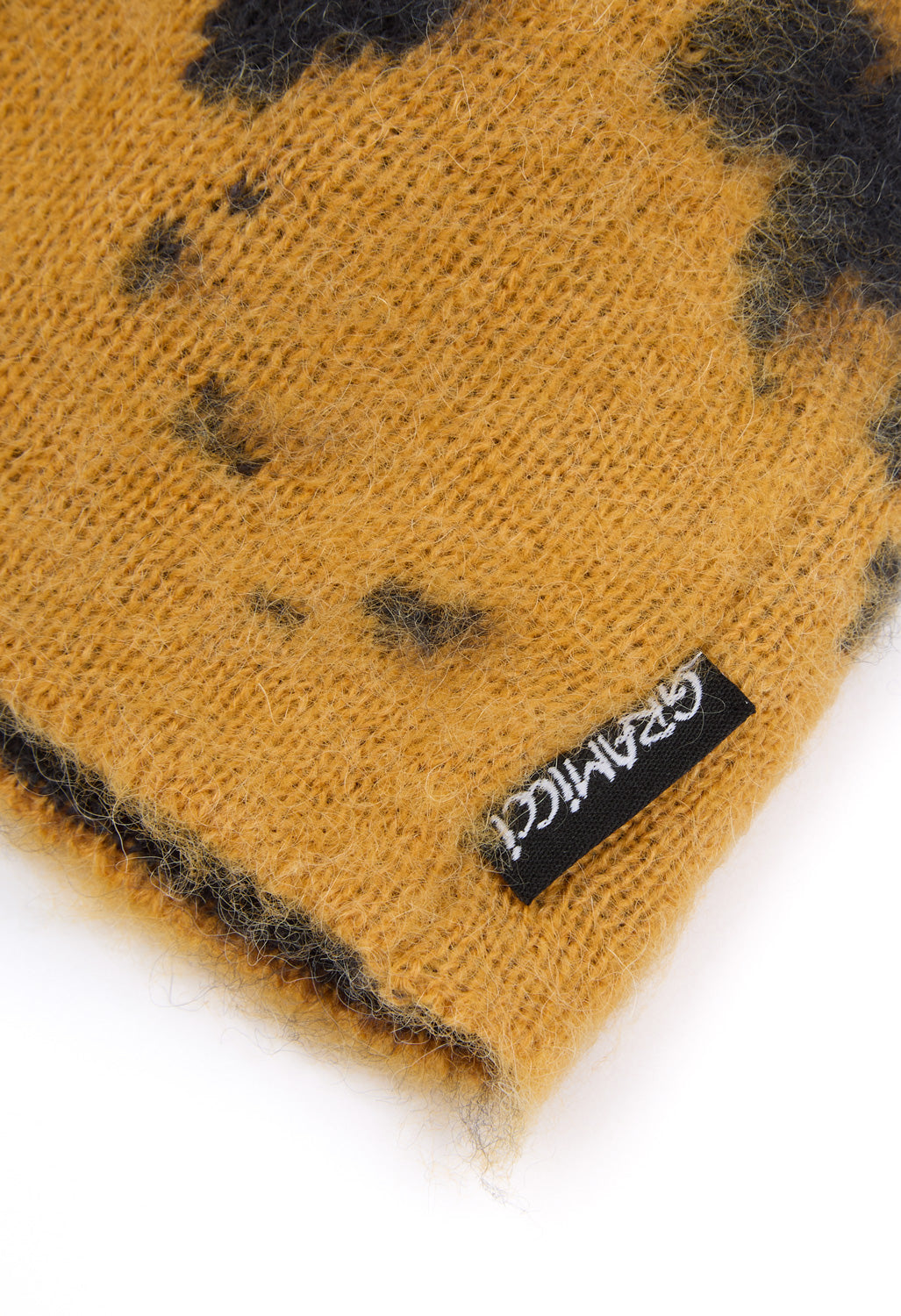 Gramicci Mohair Splatter Beanie - Safron Splatter