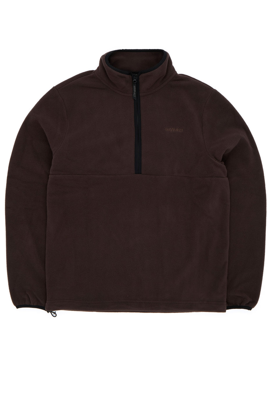Gramicci Men's Thermal Fleece Pullover - Deep Brown
