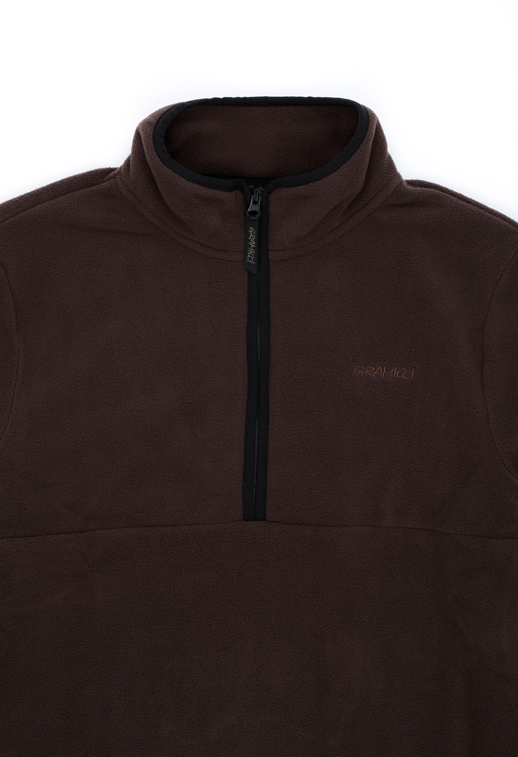 Gramicci Men's Thermal Fleece Pullover - Deep Brown