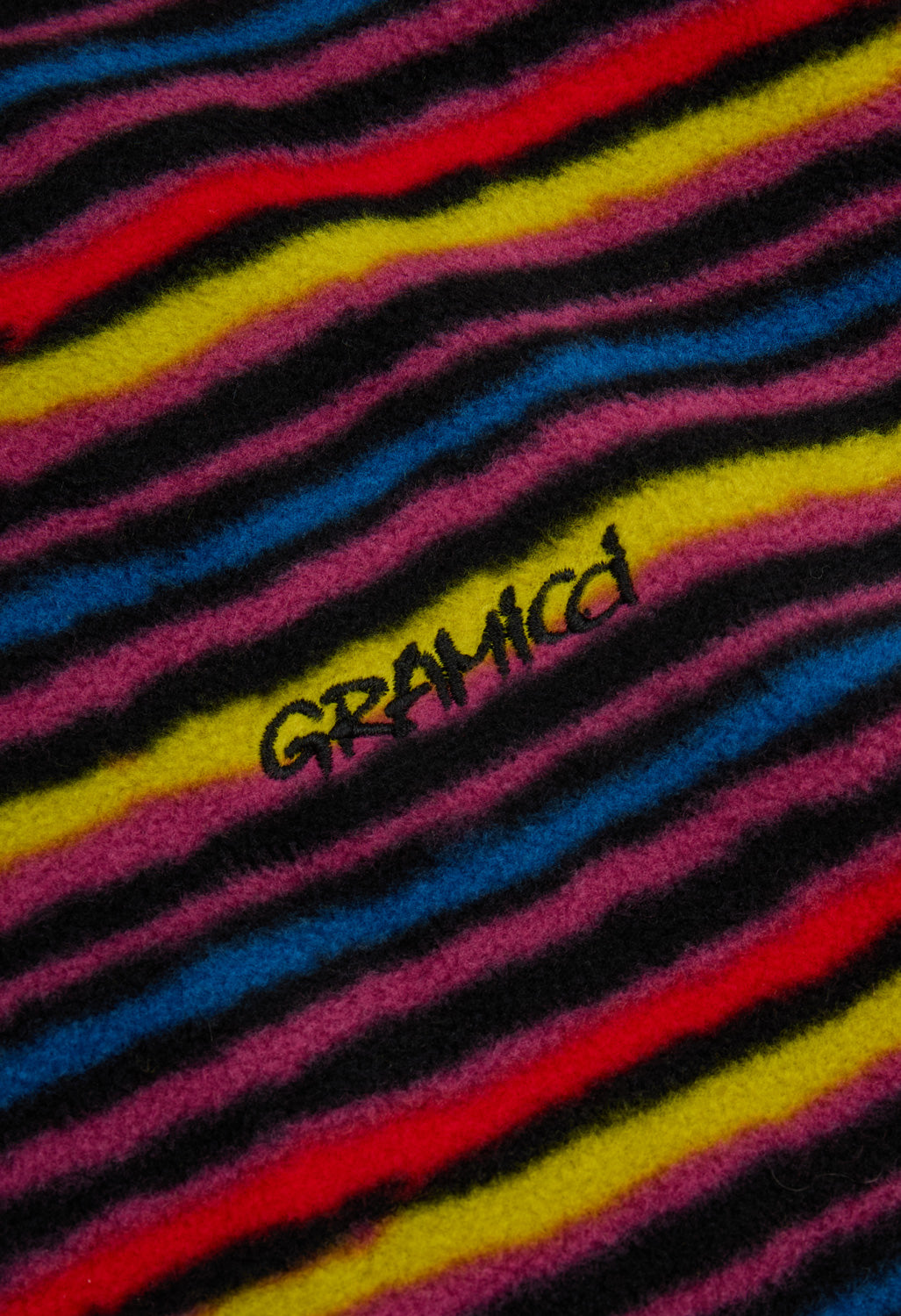 Gramicci Men's Thermal Fleece Pullover - Multi-Stripe