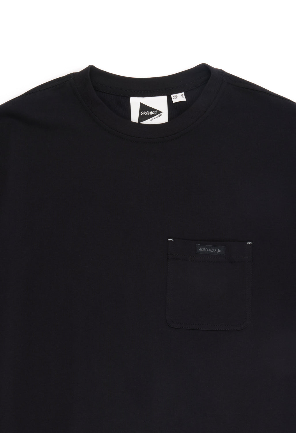 Gramicci x And Wander Backprint Tee - Black