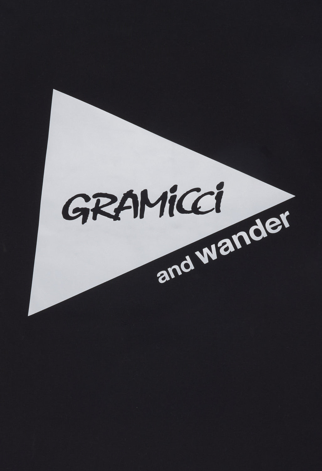 Gramicci x And Wander Backprint Tee - Black