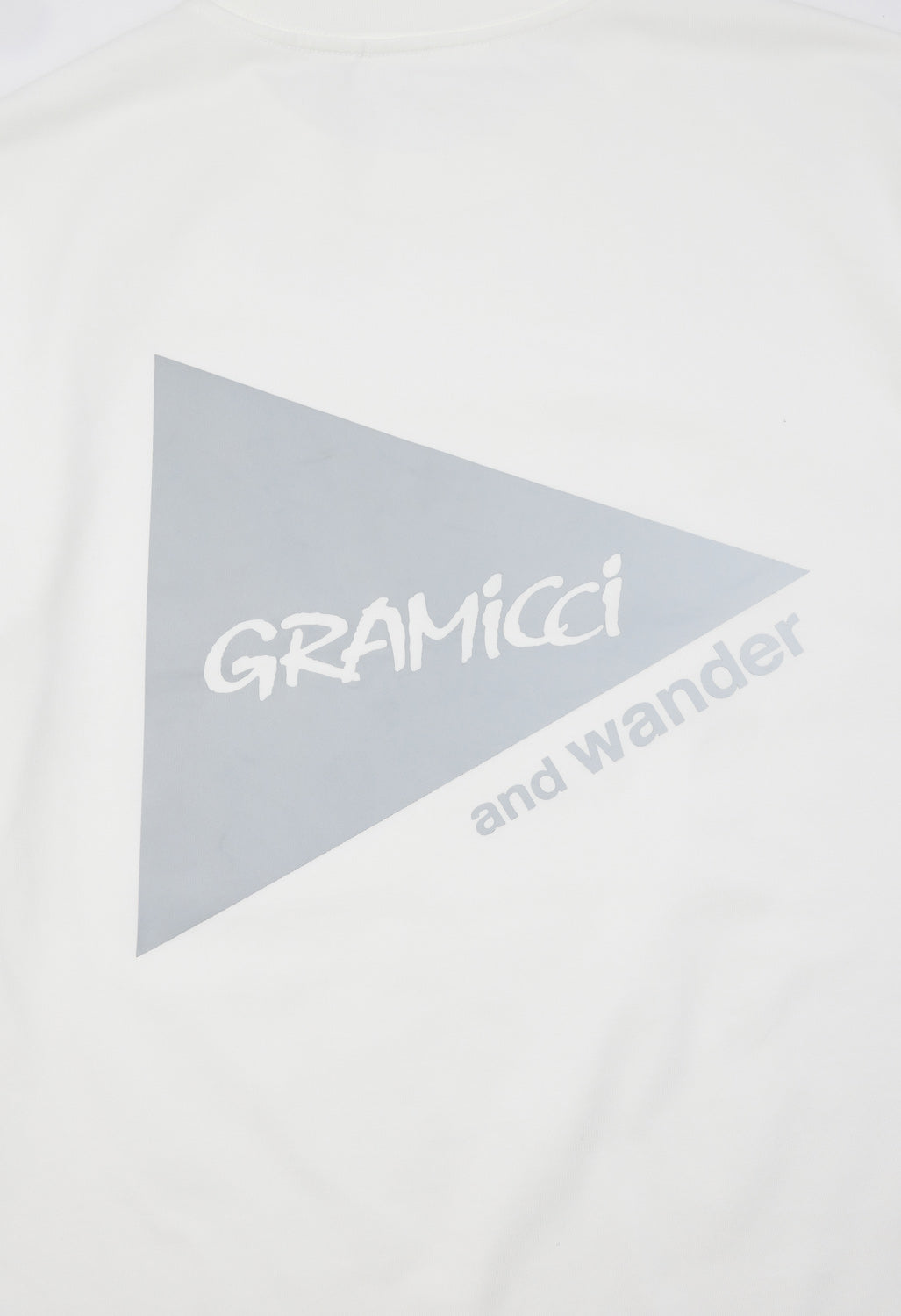 Gramicci x And Wander Backprint Tee - White
