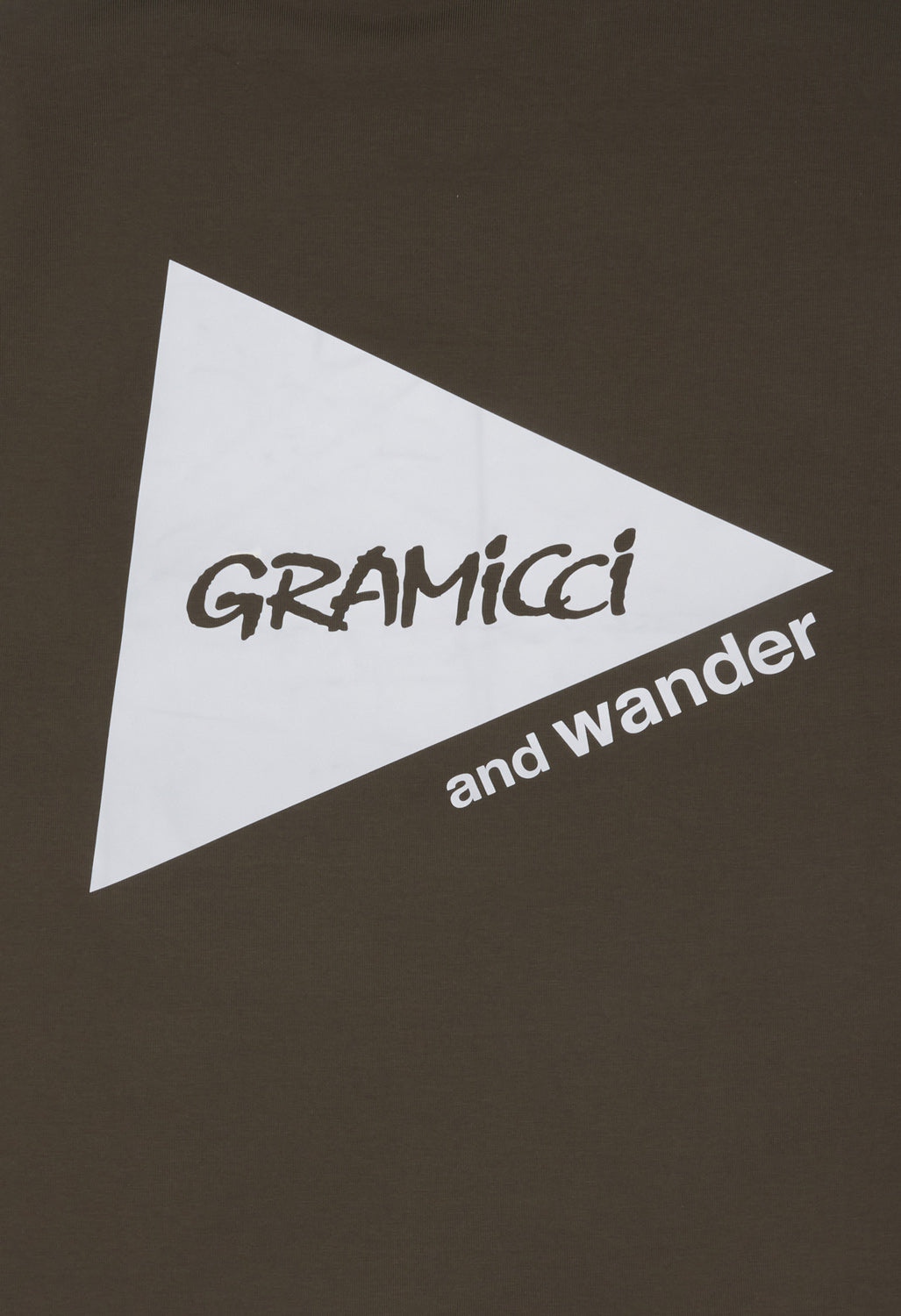 Gramicci x And Wander Backprint Tee - Green
