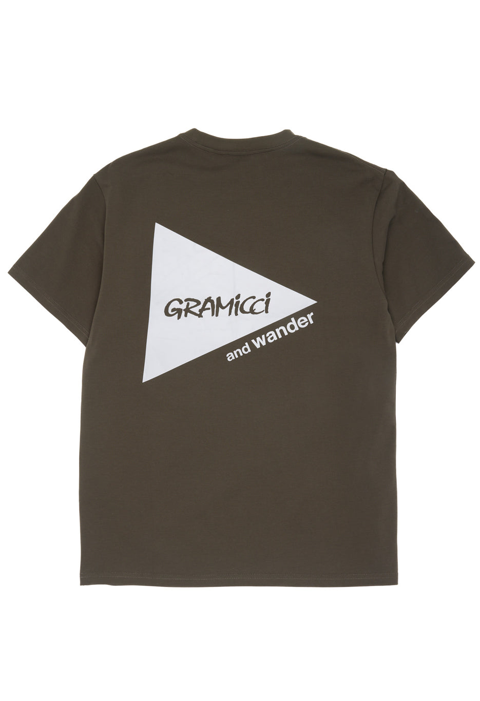 Gramicci x And Wander Backprint Tee - Green