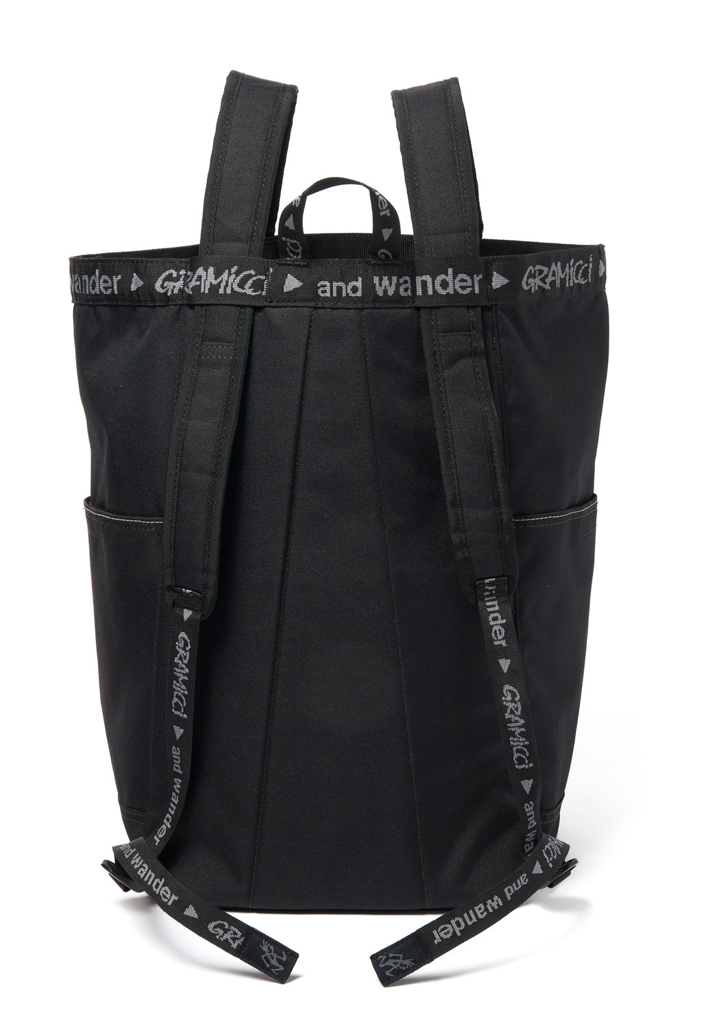 Gramicci x And Wander Multi Patchwork 2Way Pack - Black