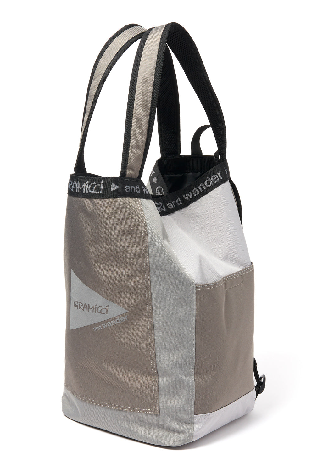 Gramicci x And Wander Multi Patchwork 2Way Pack - Multi Beige