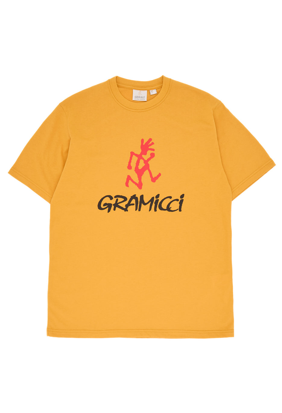 Gramicci Men's Logo T-Shirt - Mustard