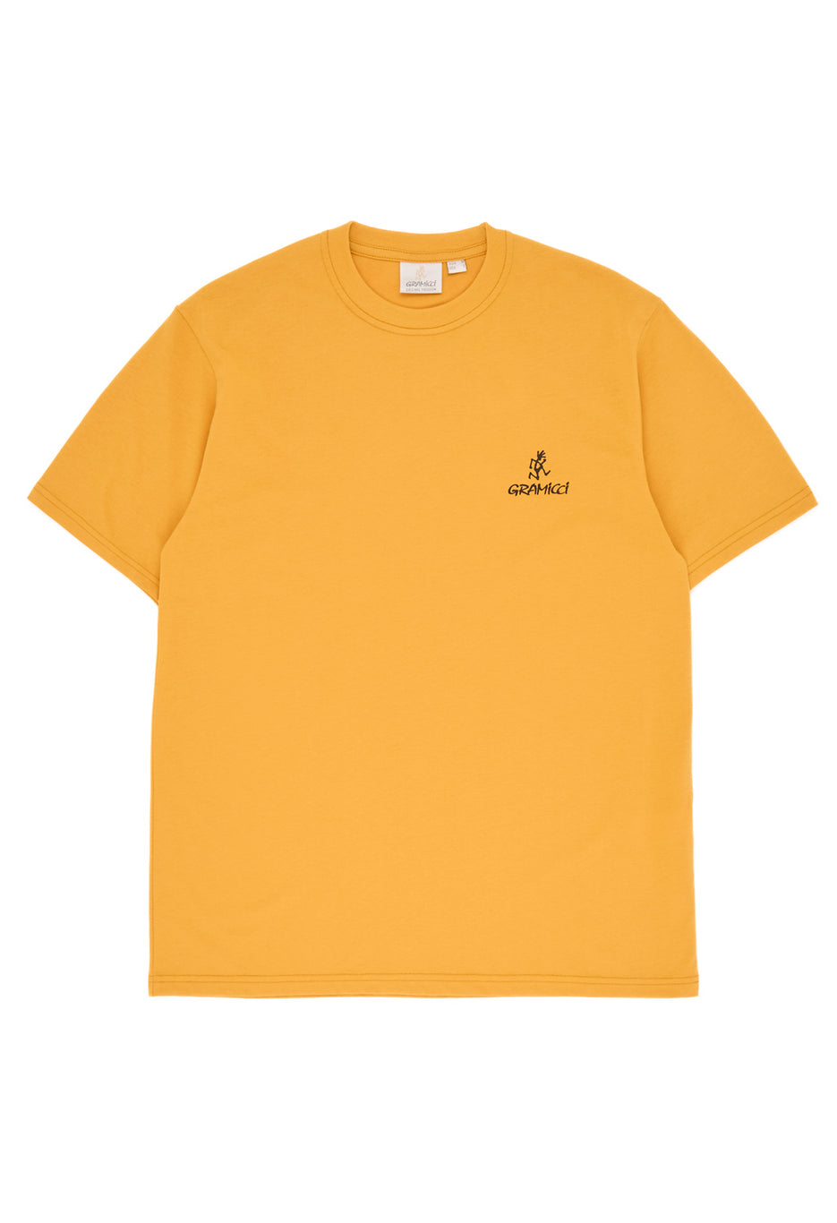 Gramicci One Point Logo T-Shirt - Mustard
