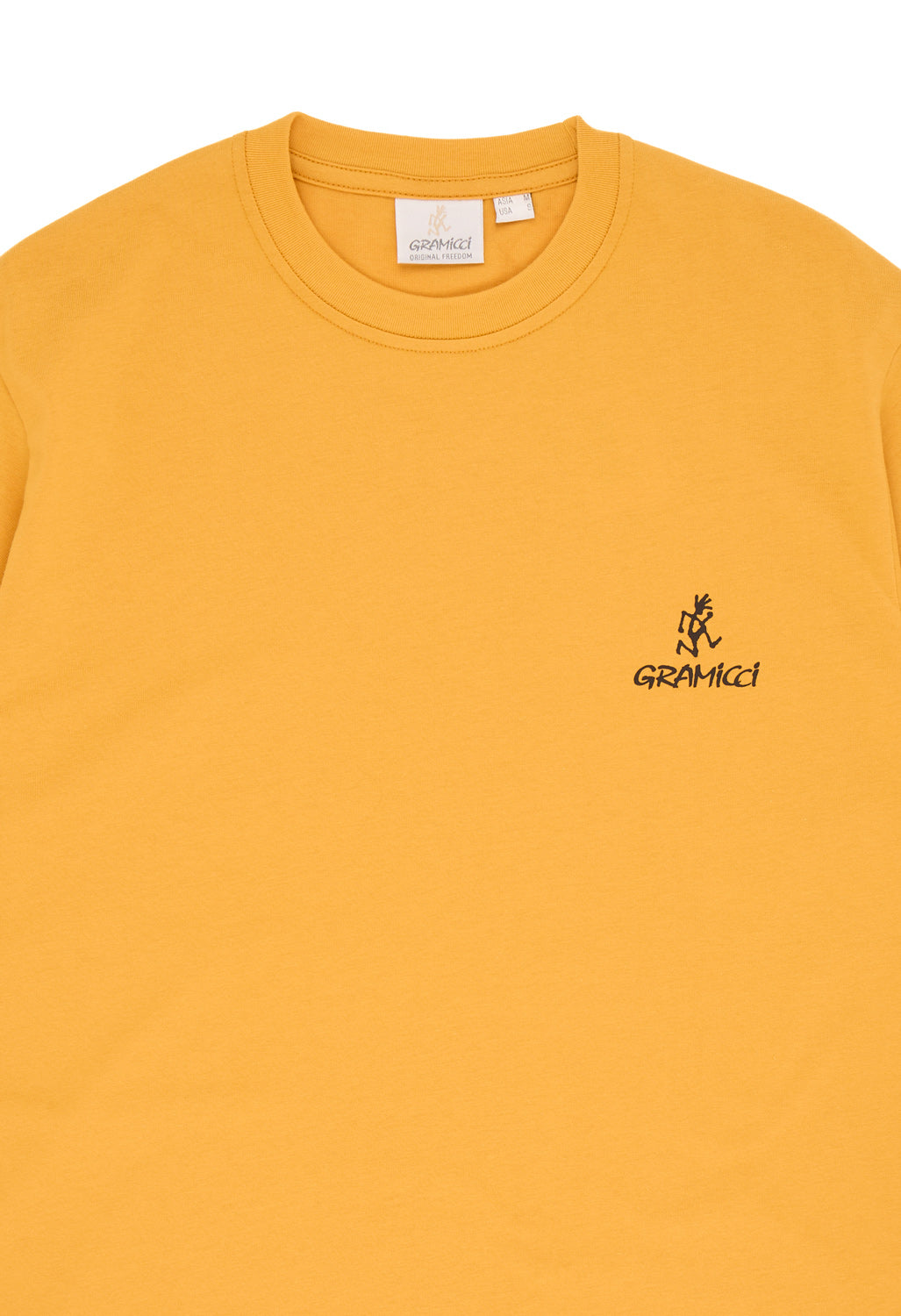 Gramicci One Point Logo T-Shirt - Mustard