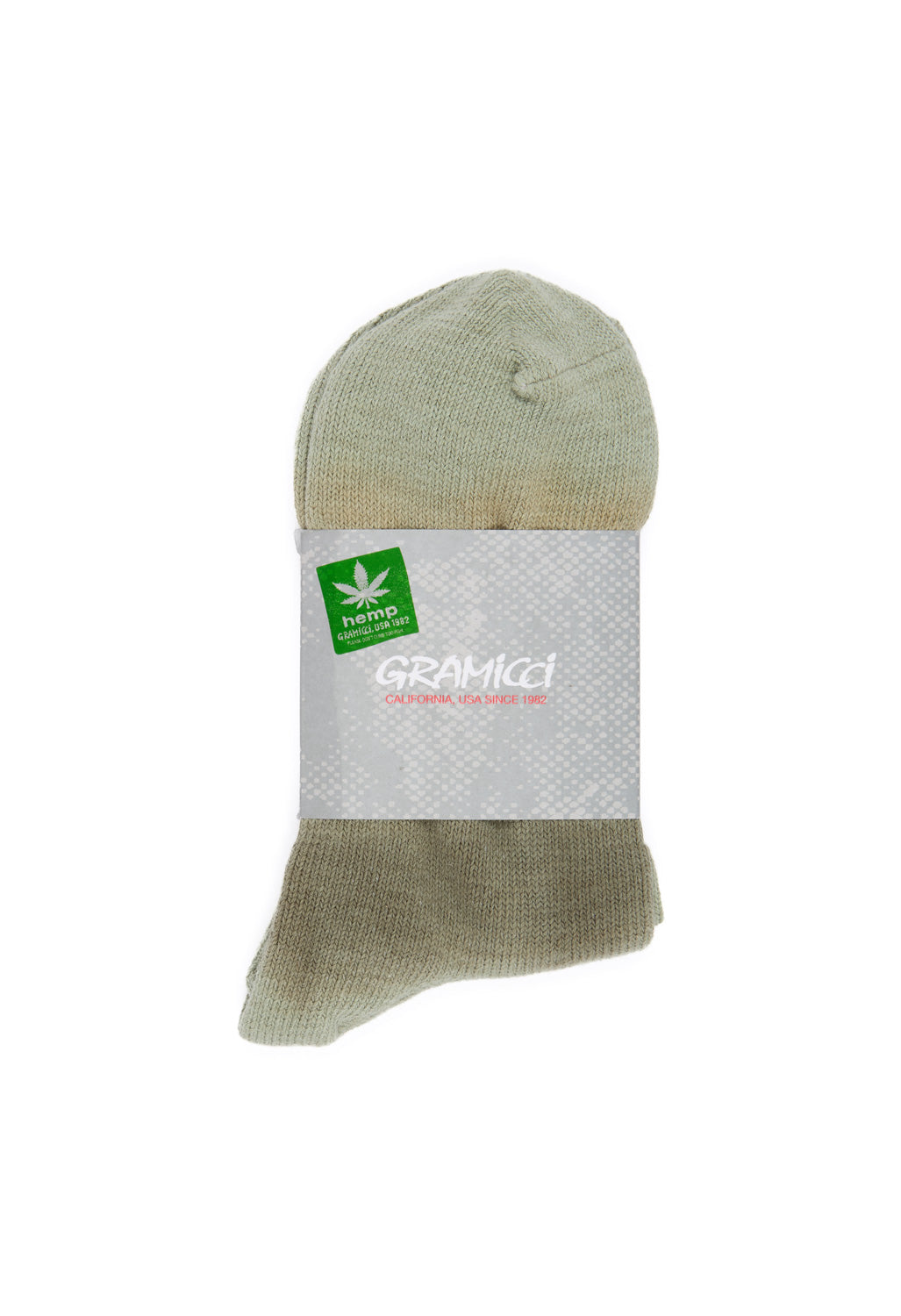 Gramicci Hemp Blend Dye Socks - Fern