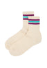 Gramicci Hemp Blend Stripe Socks - Aubergine