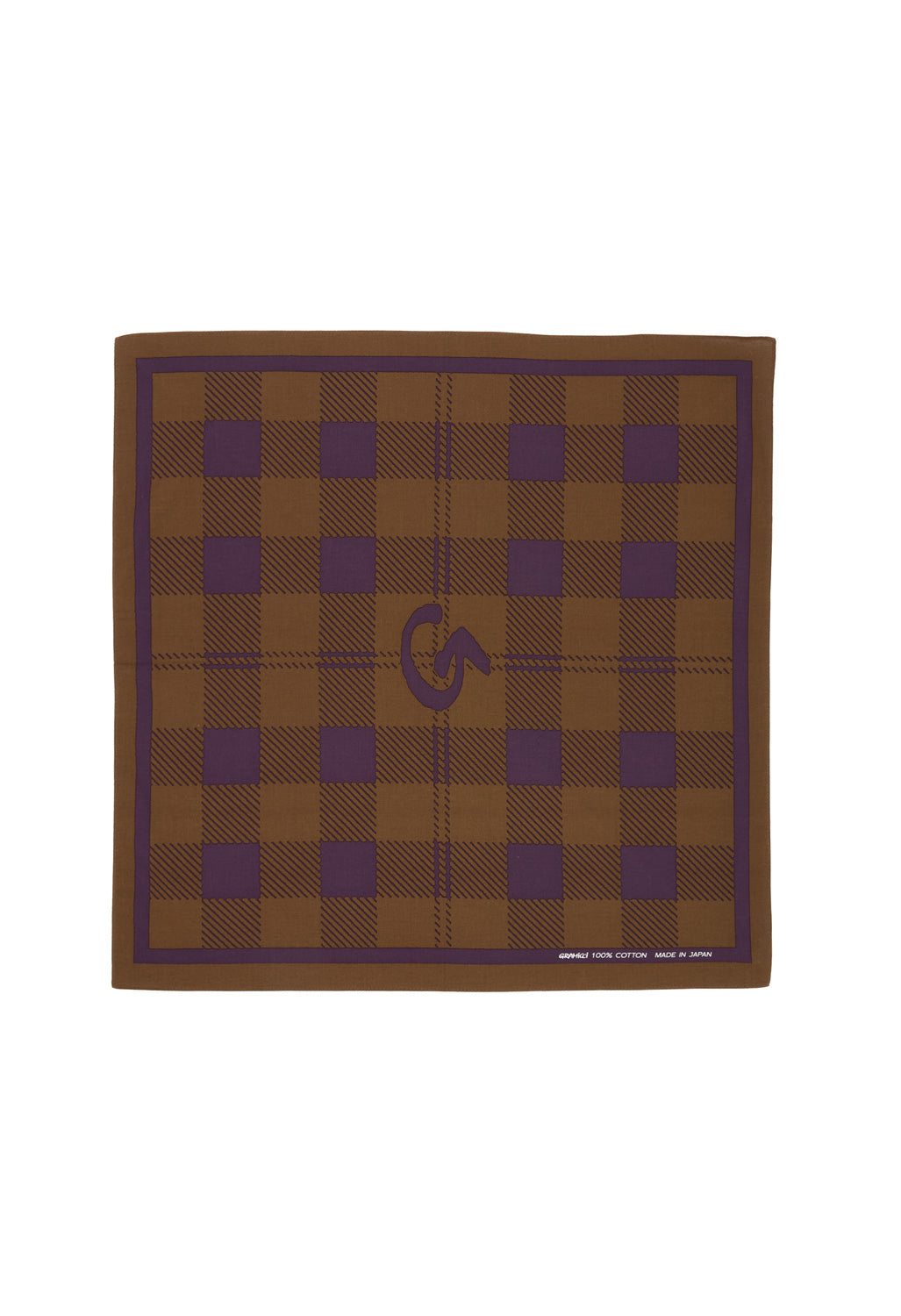 Gramicci Plaid Bandana - Plum