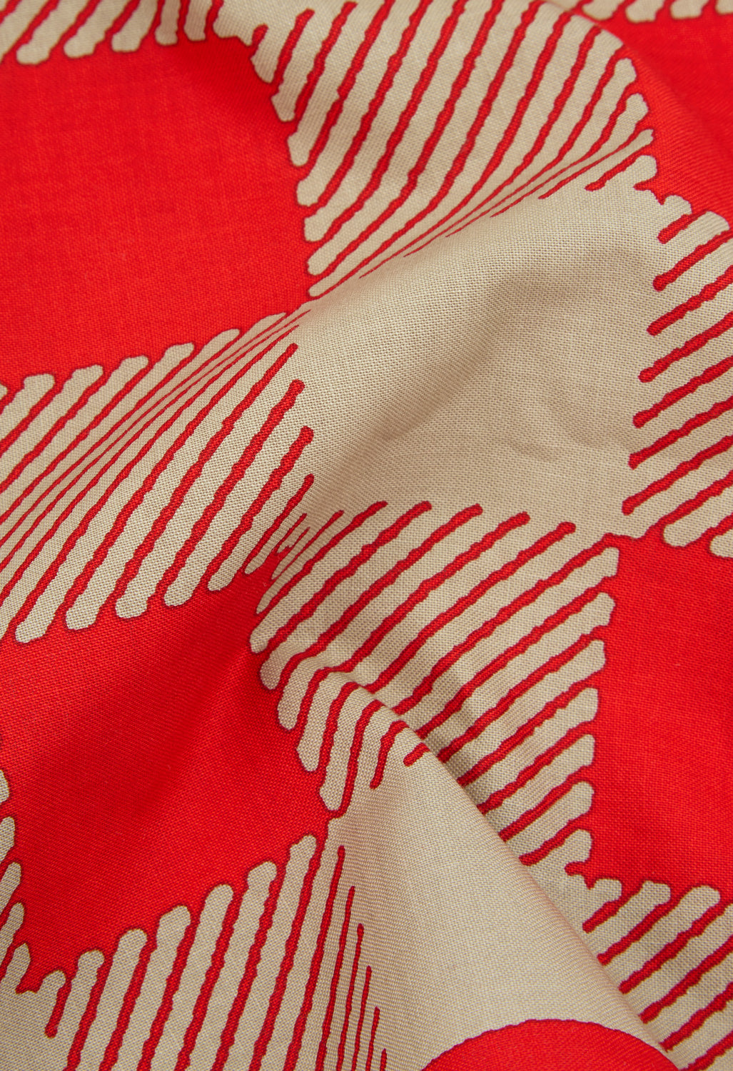 Gramicci Plaid Bandana - Crimson