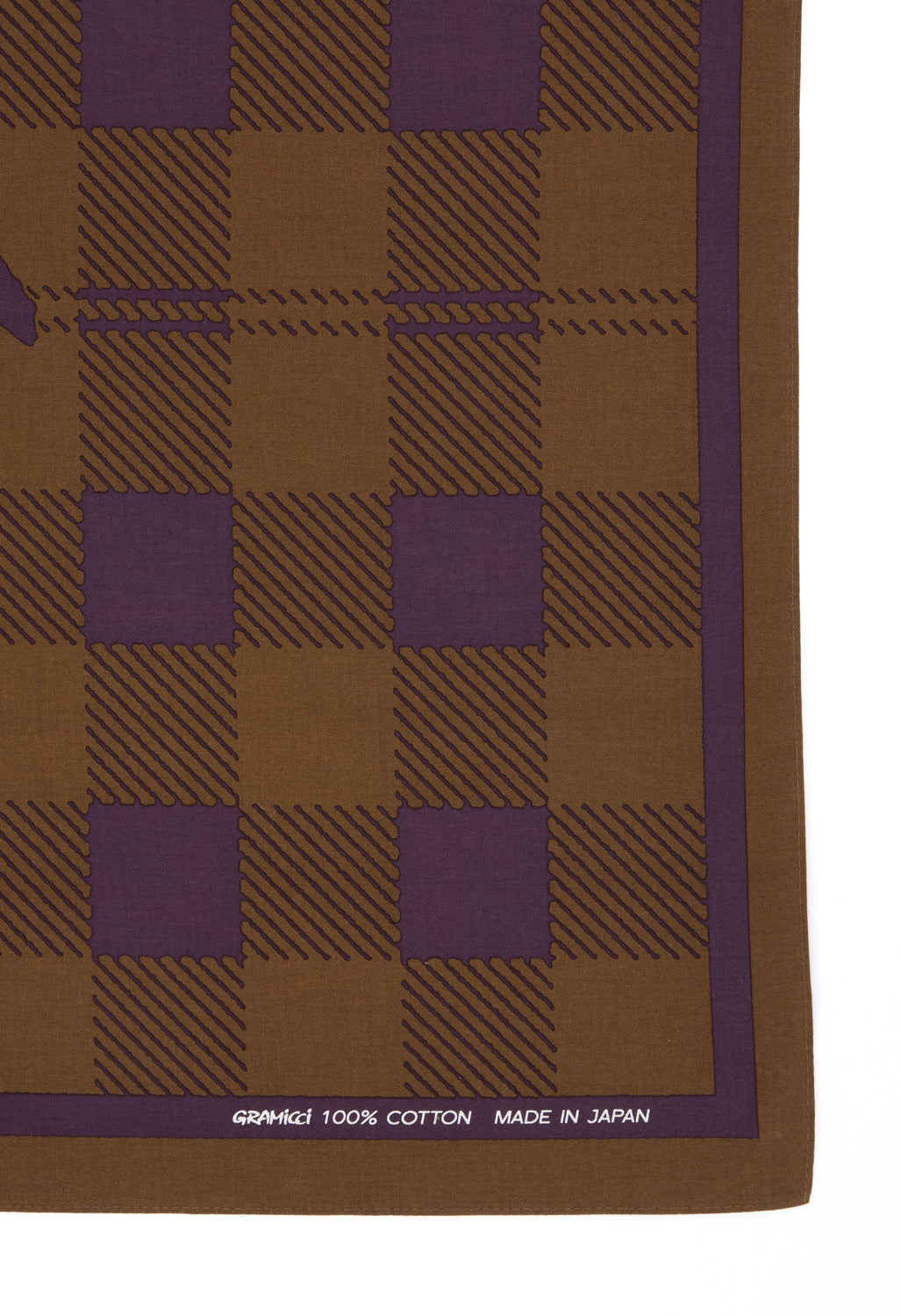 Gramicci Plaid Bandana - Plum