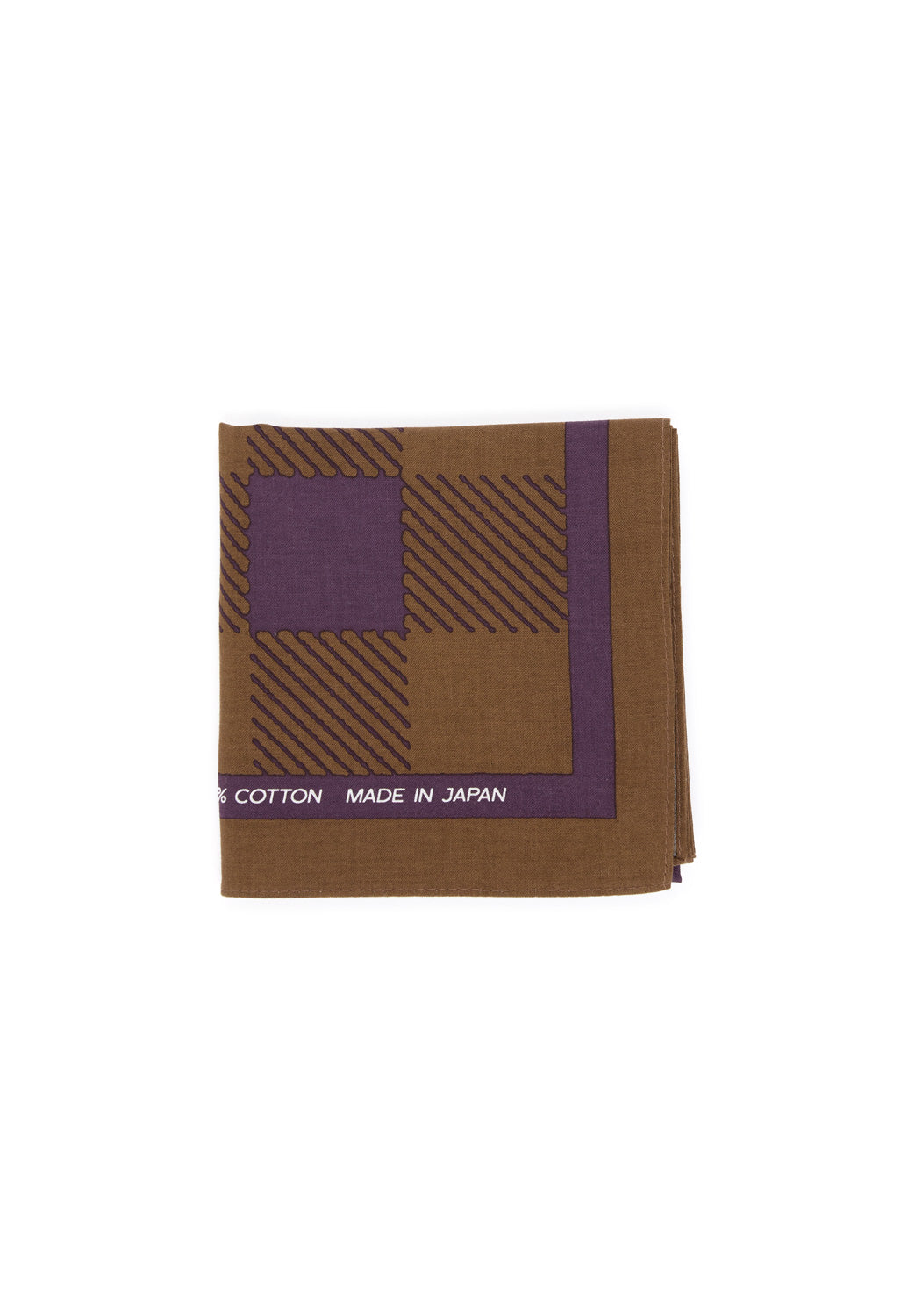 Gramicci Plaid Bandana - Plum