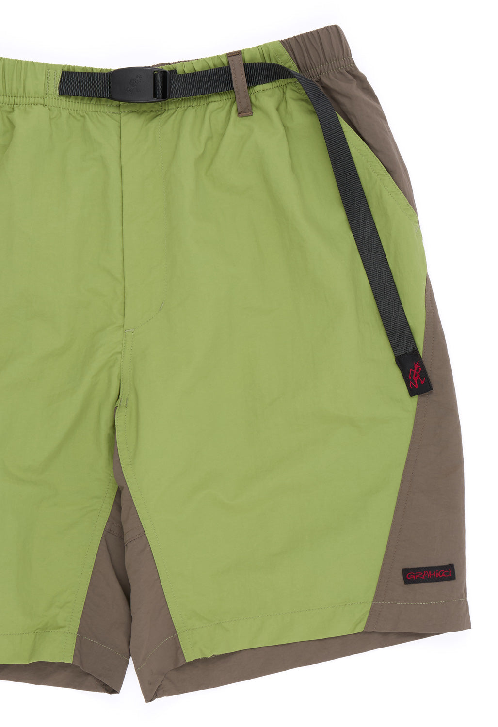 Gramicci Men's Nylon Block Shorts - Jade Green