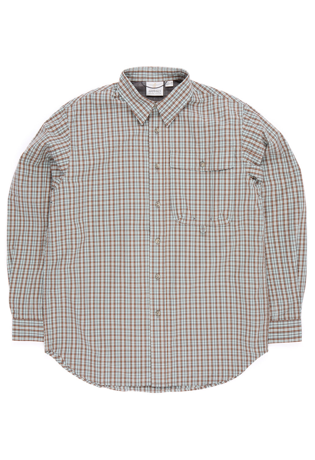 Gramicci Men's Poplin Millwood Shirt - Brown