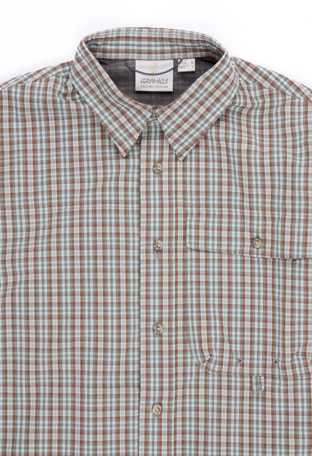 Gramicci Men's Poplin Millwood Shirt - Brown
