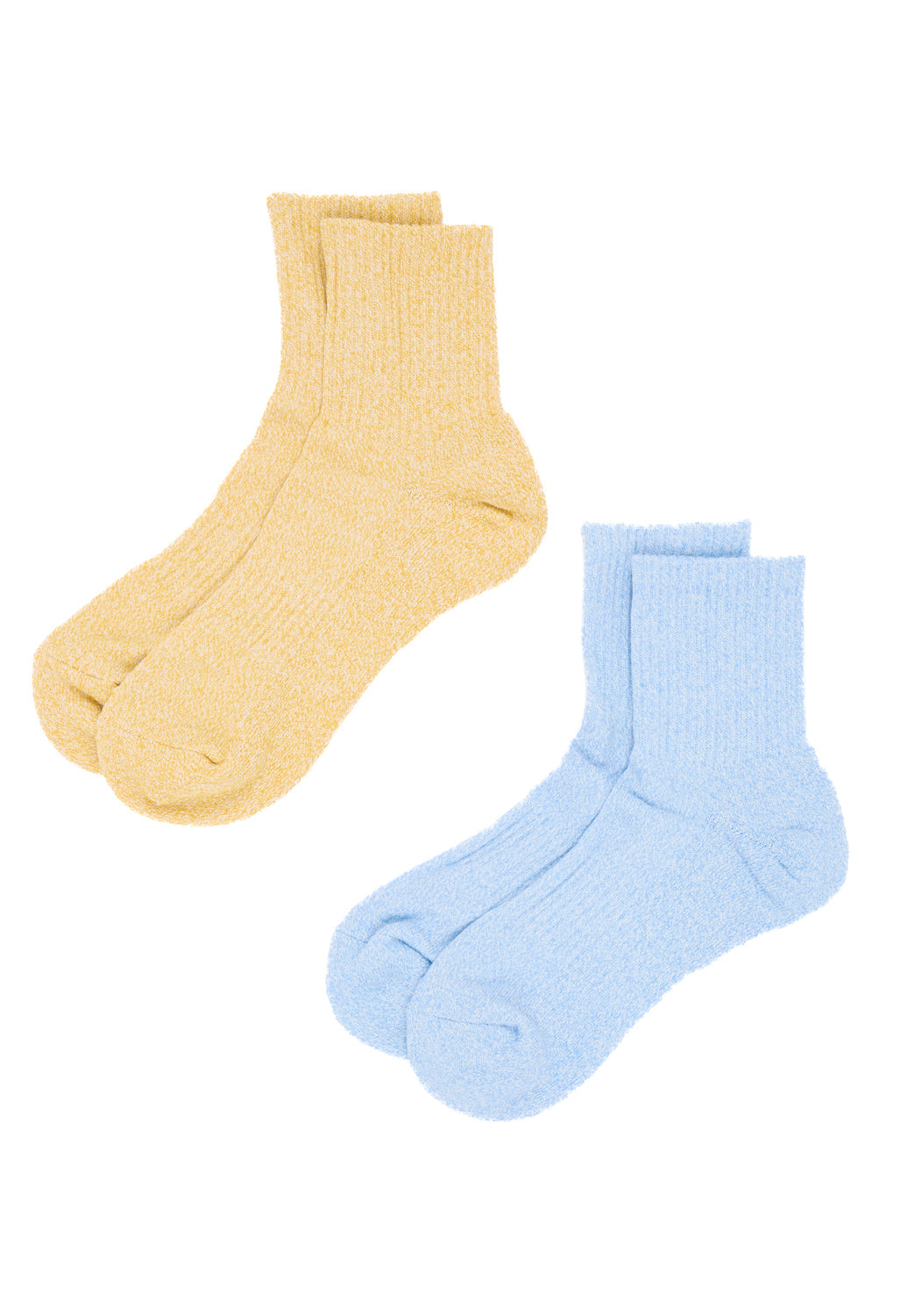 Gramicci Paper Mix Socks - Sky / Yuzu