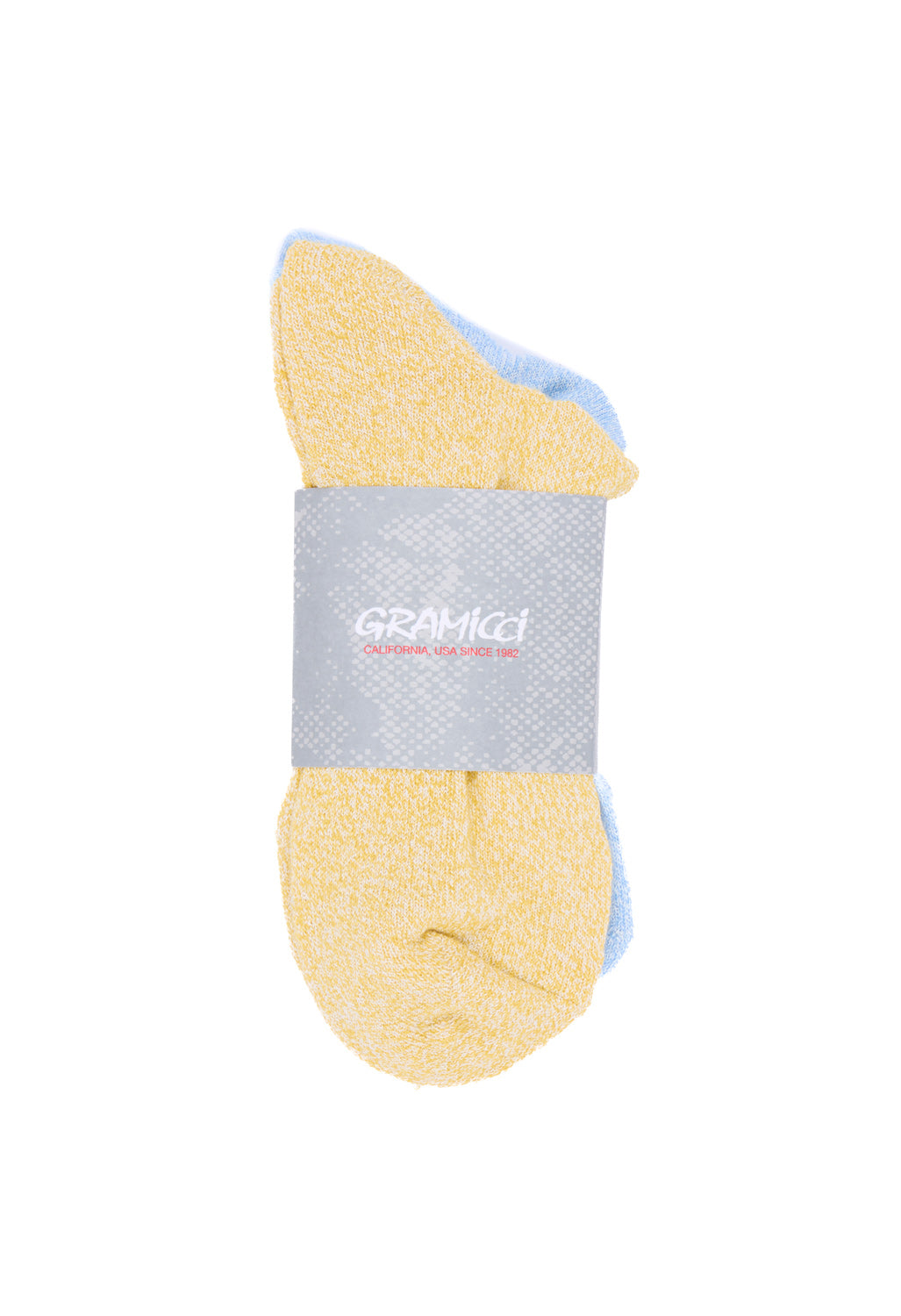 Gramicci Paper Mix Socks - Sky / Yuzu